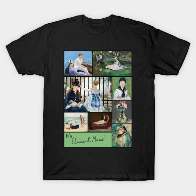 It’s Edouard Manet Collection - Art T-Shirt by Ravensdesign